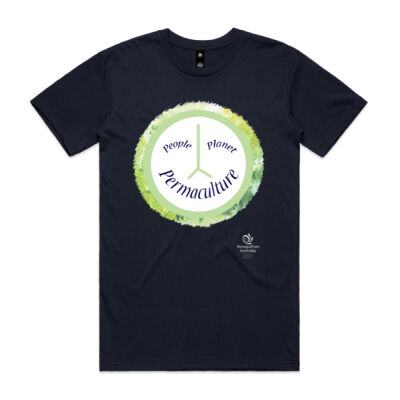 'People, Planet, Permaculture' by April Sampson-Kelly - Men Thumbnail