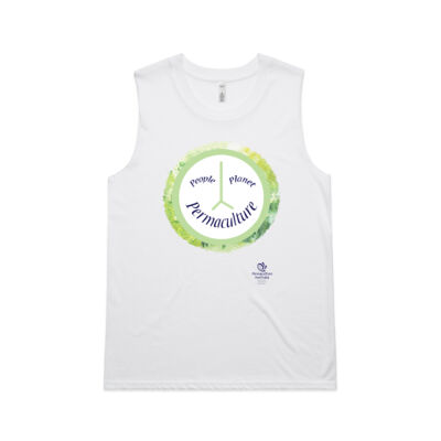 'People, Planet, Permaculture' by April Sampson-Kelly - Women Tank Thumbnail