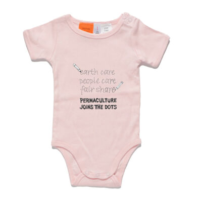 'Permaculture Joins the Dots' by Irene Pagram - Infant One-Piece Thumbnail