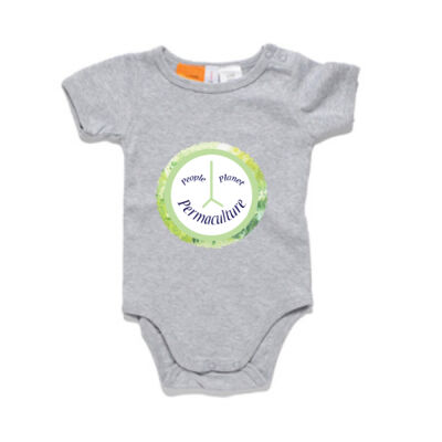 'People, Planet, Permaculture' by April Sampson-Kelly - Infant One-Piece Thumbnail